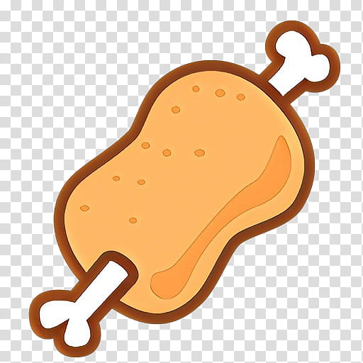  Frozen  Food Cartoon  Meat  On The Bone Ham Steak Emoji 