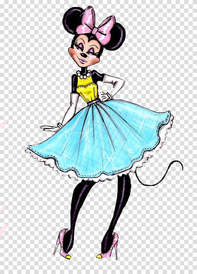 Dolls x Hayden Williams, Minnie Mouse illustration transparent background PNG clipart