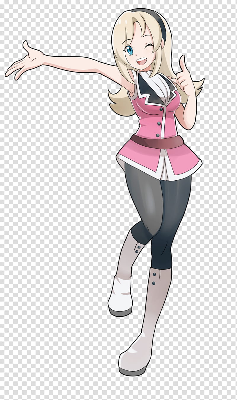 Pokemon Oc Lizzie Other look, female anime character illustration transparent background PNG clipart