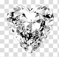 heart diamond stone transparent background PNG clipart