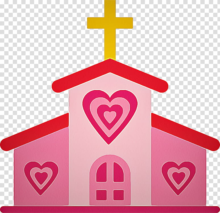 Christian Transparency Christian Church Christianity, Christian , Religion, Chapel, Christian Art, Pink, Symbol, Heart transparent background PNG clipart
