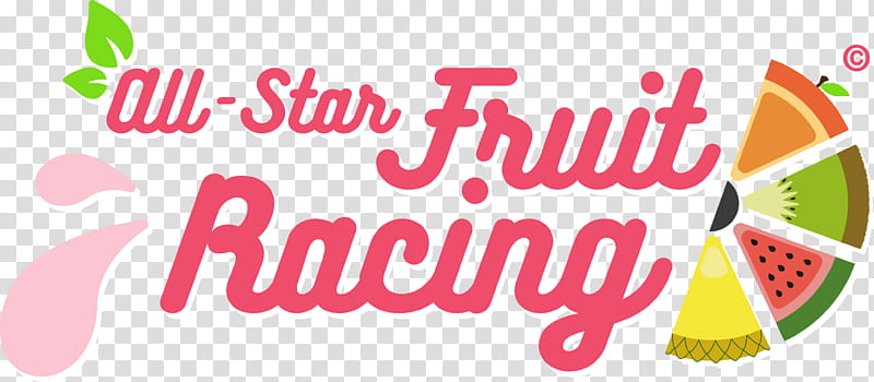 Banana Logo, Allstar Fruit Racing, Video Games, Carambola, Melon, Racing Video Game, Text, Pink transparent background PNG clipart