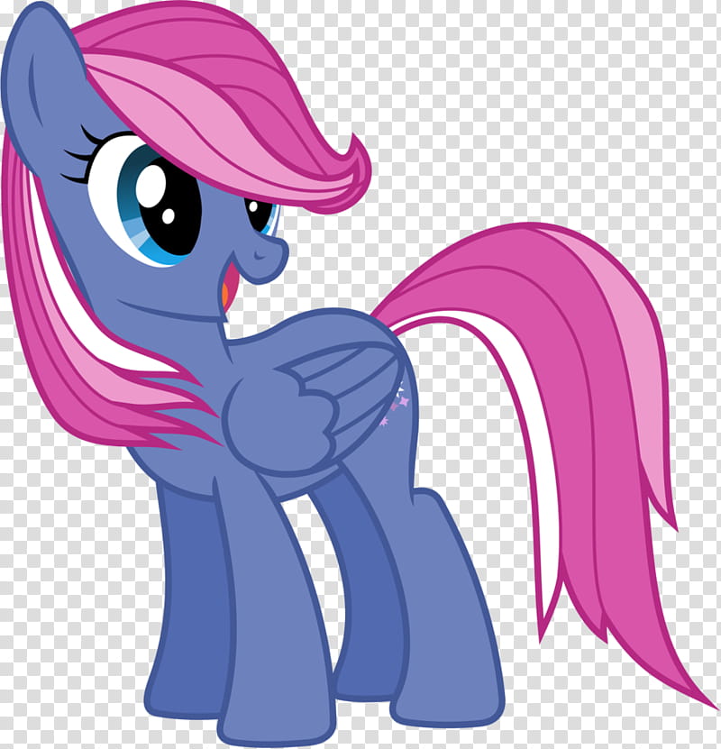 Star Song, blue and pink Little Pony transparent background PNG clipart