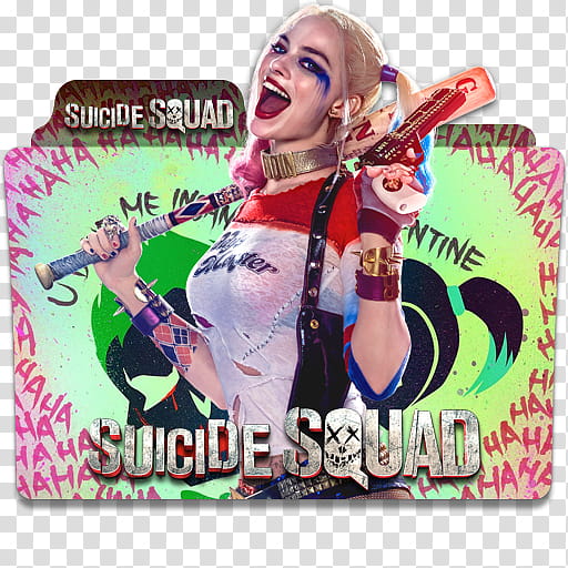 Suicide Squad  Folder Icon Mega Pack, Suicide Scuad v transparent background PNG clipart