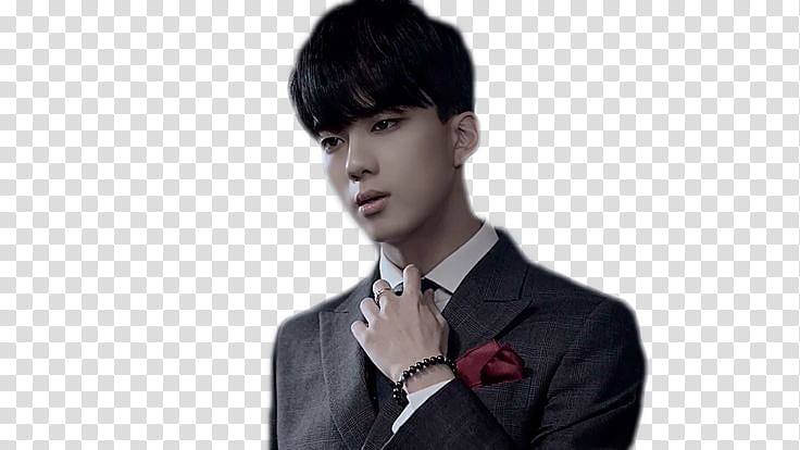 Yoo Youngjae , man holding his necktie transparent background PNG clipart