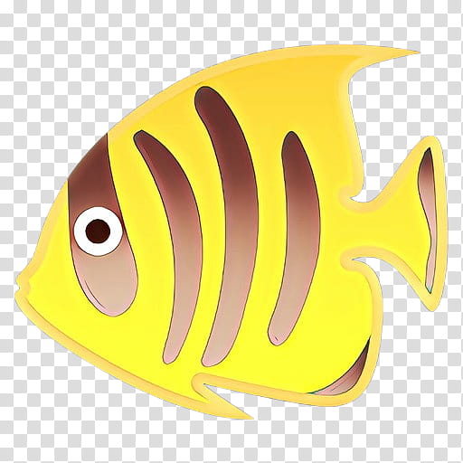Yellow, Cartoon, Marine Biology, Material, Fish, Pomacanthidae, Fin, Butterflyfish transparent background PNG clipart