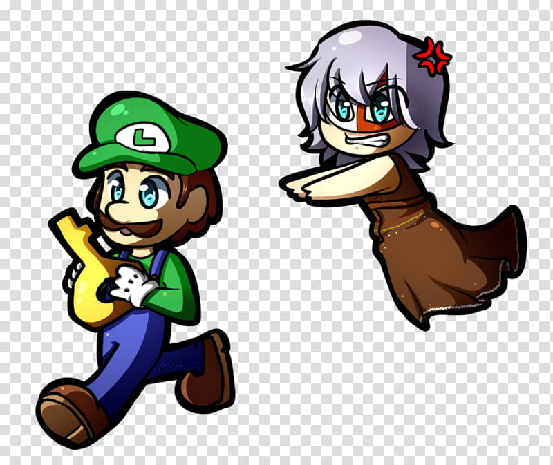 Point Commission: Tia and Luigi transparent background PNG clipart