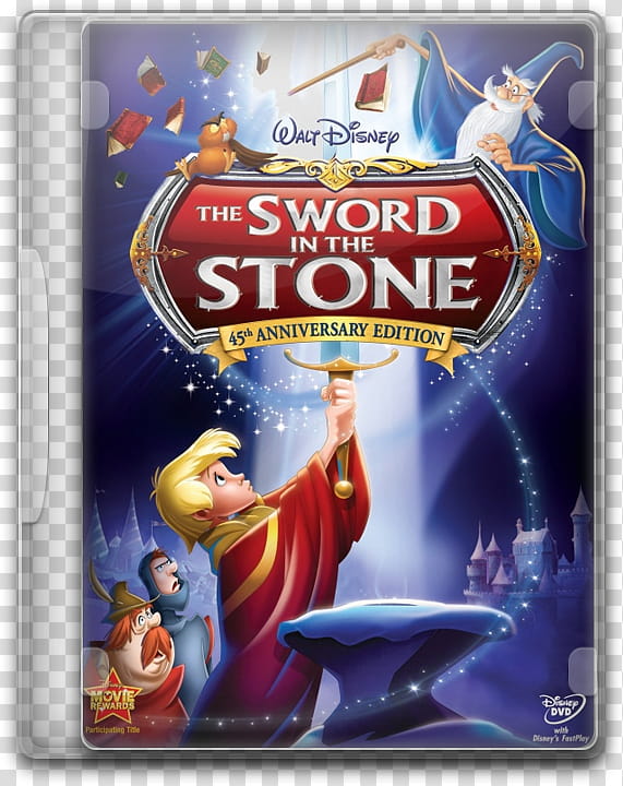 disney movie icons, the sword in the stone transparent background PNG clipart