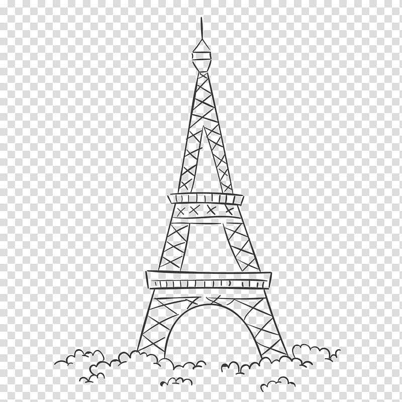 Book Black And White, Eiffel Tower, Drawing, Monument, Coloring Book, Building, Child, History transparent background PNG clipart