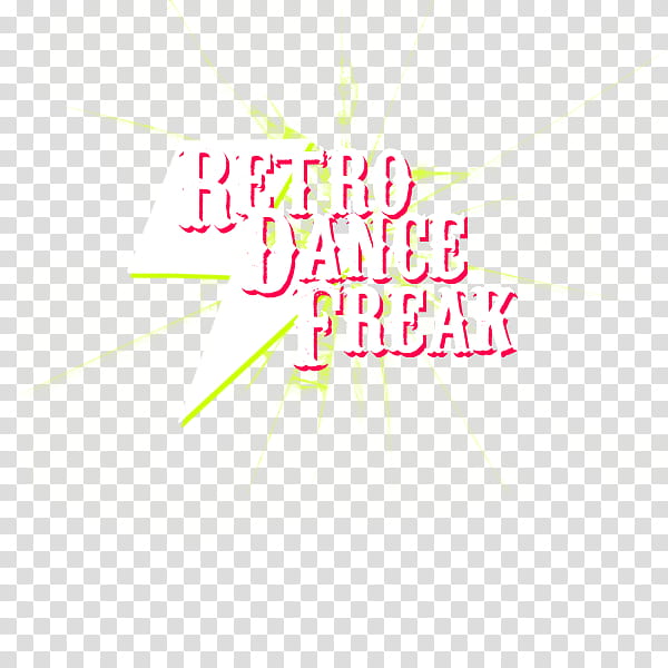 textos de canciones, Retro Dance Freak logo transparent background PNG clipart