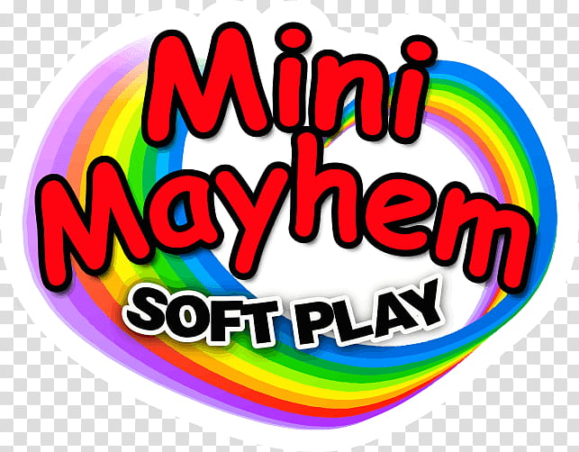 Mini Mayhem Softplay Text, Cardiff, Bridgend, Caerphilly County Borough, Merthyr Tydfil, Logo, Food, Recreation transparent background PNG clipart