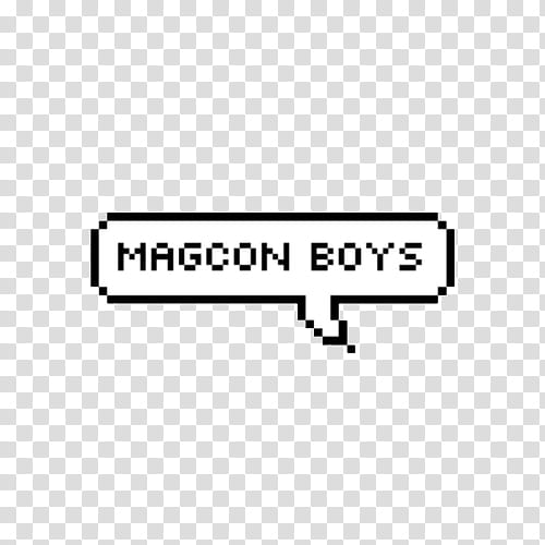 Magcon Boys text transparent background PNG clipart