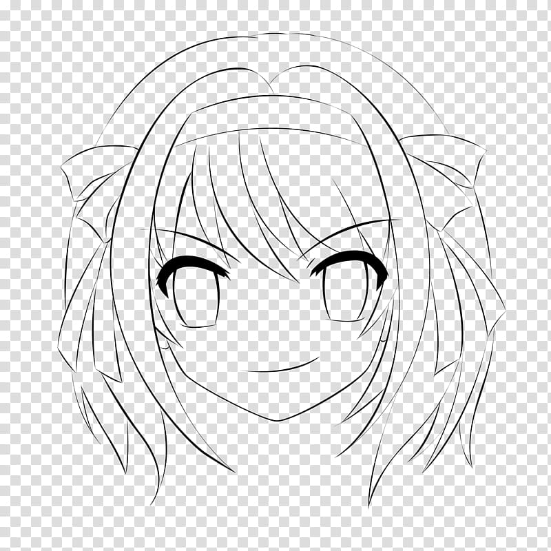 Haruhi Outline transparent background PNG clipart