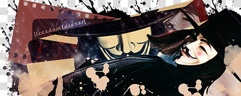 V for Vendetta transparent background PNG clipart