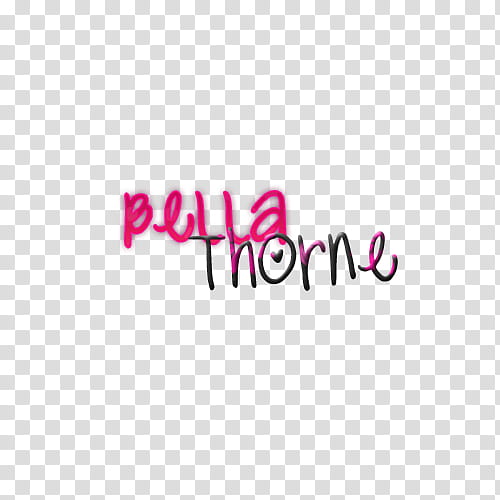 Textos de Bella Thorne transparent background PNG clipart