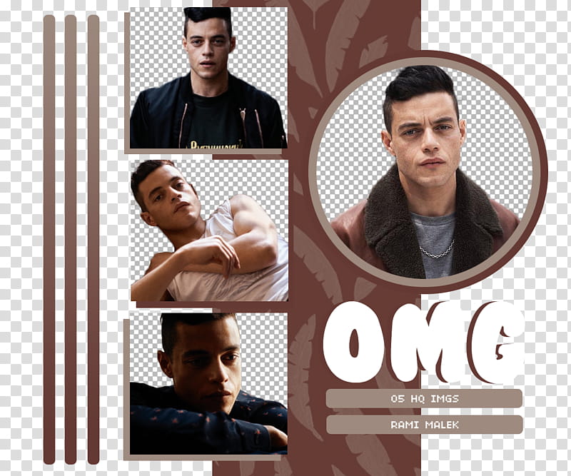 RAMI MALEK, OMG PREVIEW transparent background PNG clipart