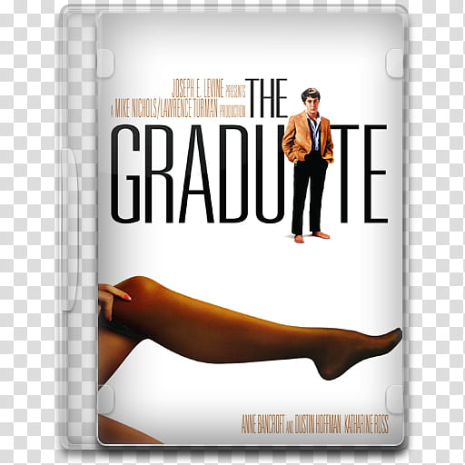 Movie Icon Mega , The Graduate, The Gradute DVD case transparent background PNG clipart