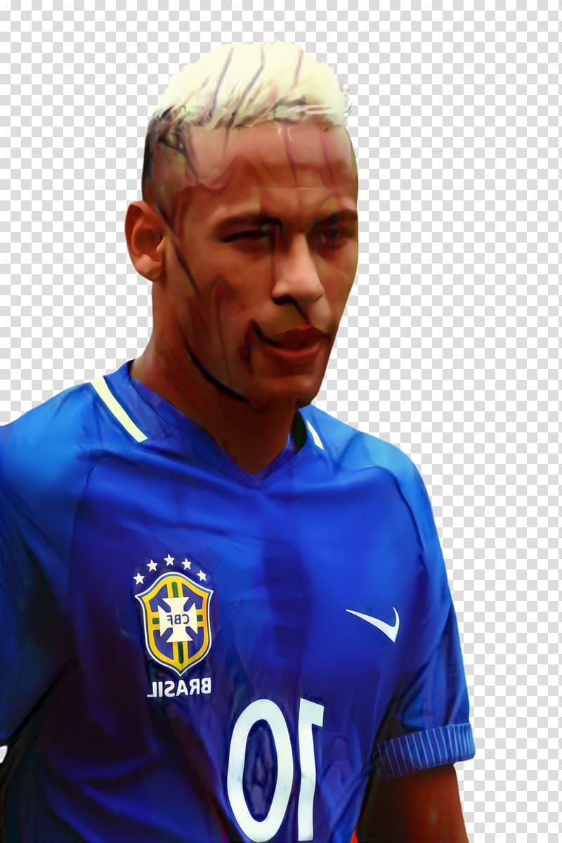 Cartoon Football, Neymar, Footballer, Brazil, Sports, Ekstraklasa, Mecz, Team transparent background PNG clipart