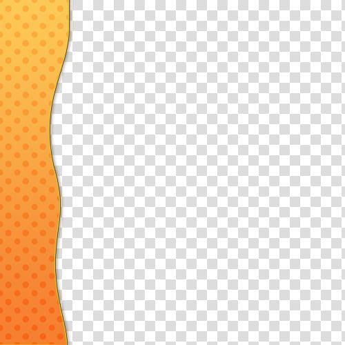 ondas, orange and yellow polka-dot boarder transparent background PNG clipart