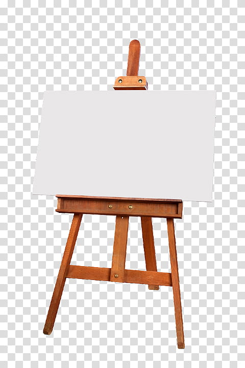 Easel, Table, , Art, Painting, Royaltyfree, Canvas, Wood transparent background PNG clipart