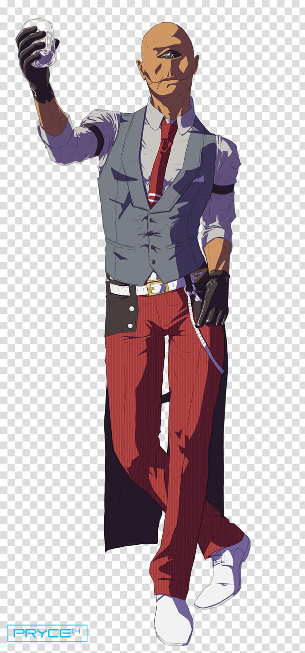 Brontes, Cell-shaded, male anime character transparent background PNG clipart