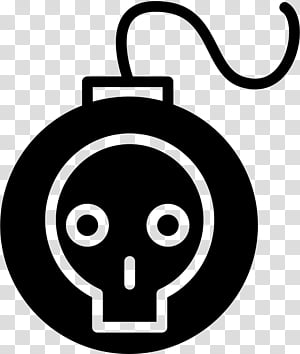 Bomb, Weapon, Line Art, Symbol, Smile, Coloring Book transparent background PNG clipart thumbnail