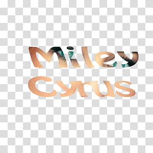 text of Miley Cyrus transparent background PNG clipart thumbnail