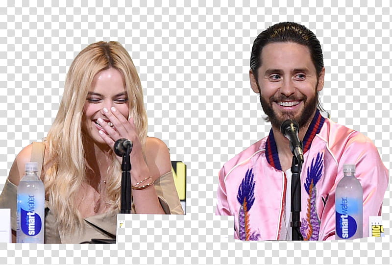Render Jared Leto And Margot Robbie P transparent background PNG clipart