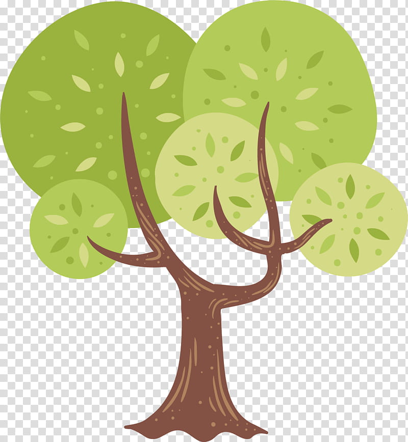 Green Leaf, Drawing, Cartoon, Tree, Plant, Symbol, Plant Stem, Clover transparent background PNG clipart