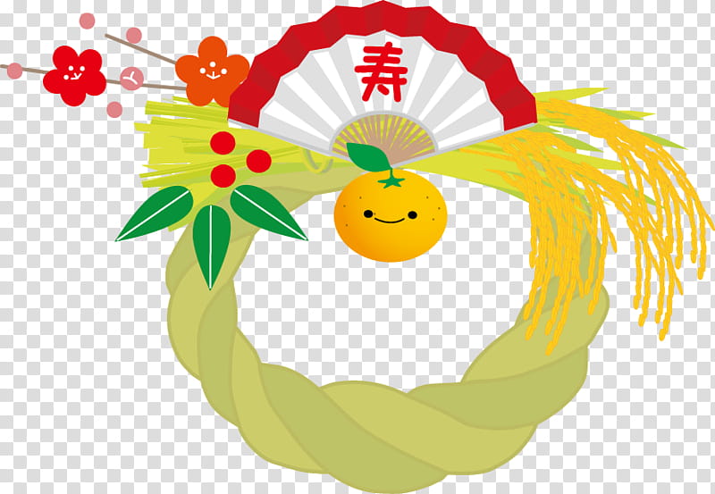 Christmas And New Year, Shimenawa, Japanese New Year, Christmas And Holiday Season, Nanakusanosekku, Osechi, Kadomatsu, New Year Card transparent background PNG clipart
