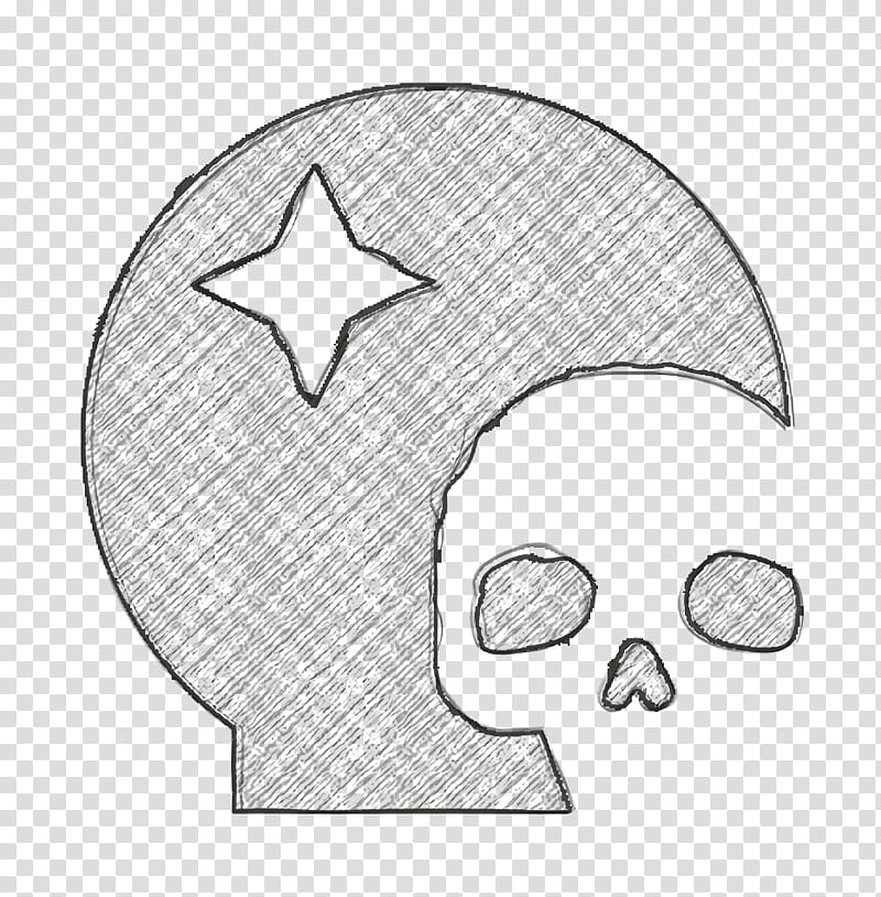ball icon crystal icon magic icon, Skull Icon, Head, Line Art, Headgear, Circle transparent background PNG clipart