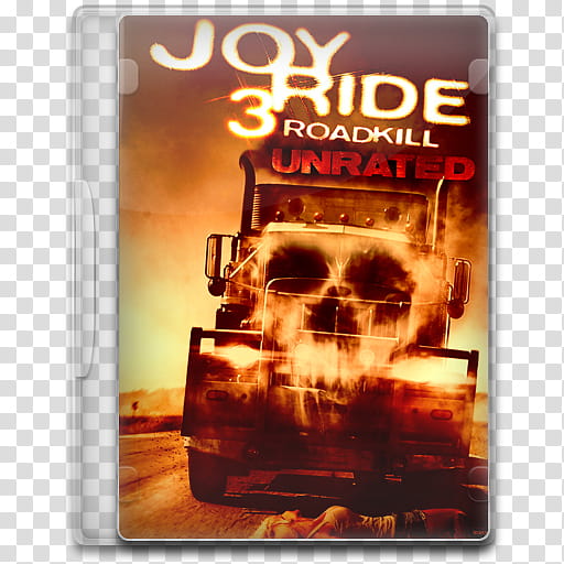 Movie Icon Mega , Joy Ride , Joy  Ride Roadkill Unrated poster transparent background PNG clipart