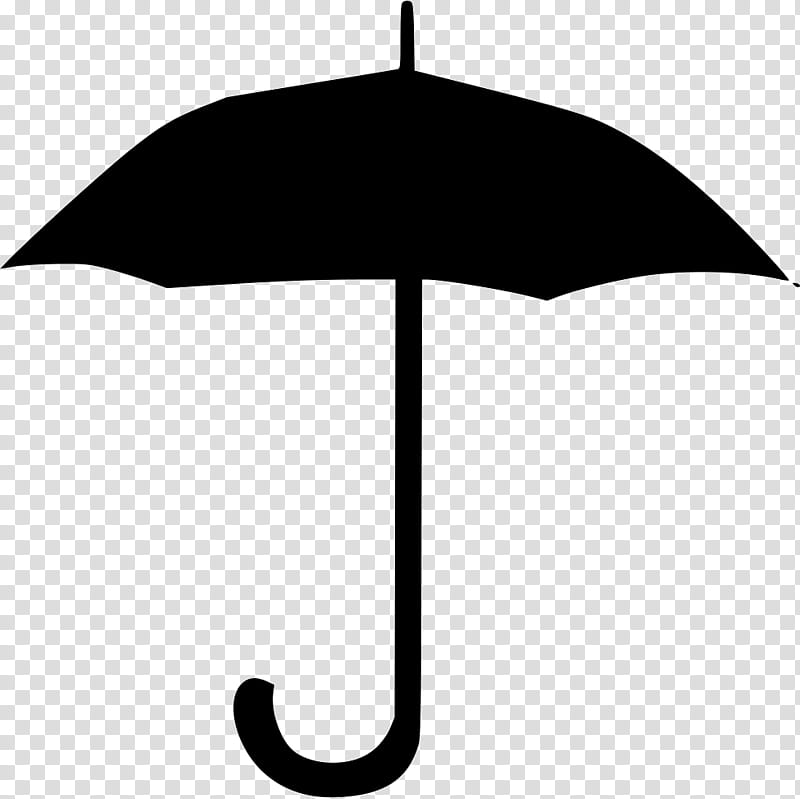 Autumn, Rain, Umbrella, Man, Shadow, Safety, Black, Black And White transparent background PNG clipart