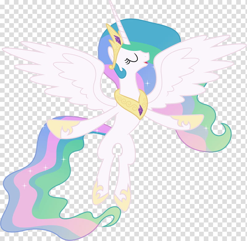 Princess Celestia Flying, My Little Pony Princess Celestia transparent background PNG clipart