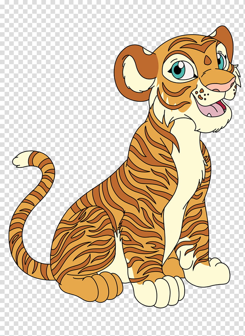 animal figure cartoon terrestrial animal tail, Wildlife, Tiger transparent background PNG clipart