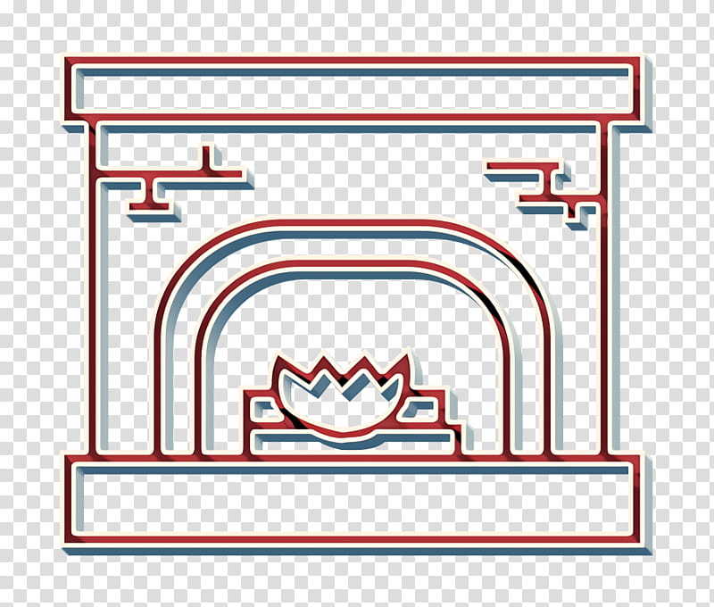 fire icon fireplace icon grate on the ear icon, Home Icon, Warm Icon, Line, Rectangle transparent background PNG clipart