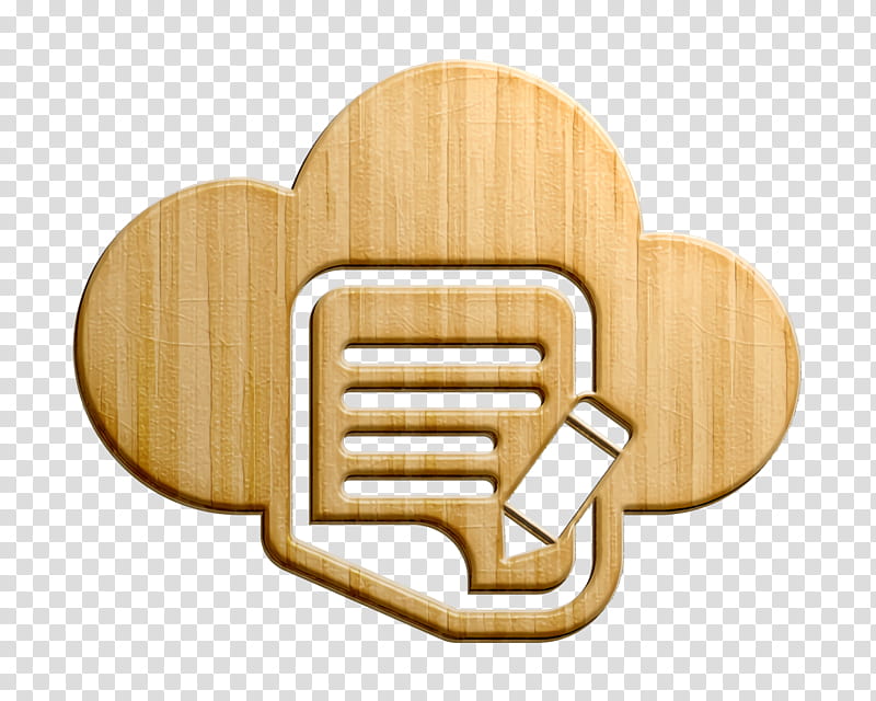 blog icon cloud icon compose icon, Copywriting Icon, Document Icon, Pencil Icon, Write Icon, Logo, Finger, Hand, Wood, Symbol transparent background PNG clipart