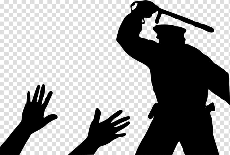 Police, Police Brutality, Police Officer, Arrest, Silhouette, Police Misconduct, Law, Baton transparent background PNG clipart