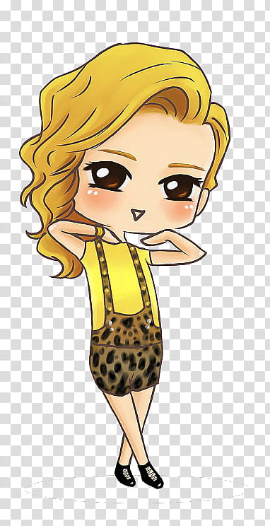 SNSD Taeyeon TaeTiSeo Twinkle Chibi transparent background PNG clipart