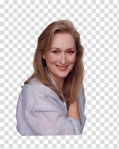 Meryl Streep transparent background PNG clipart