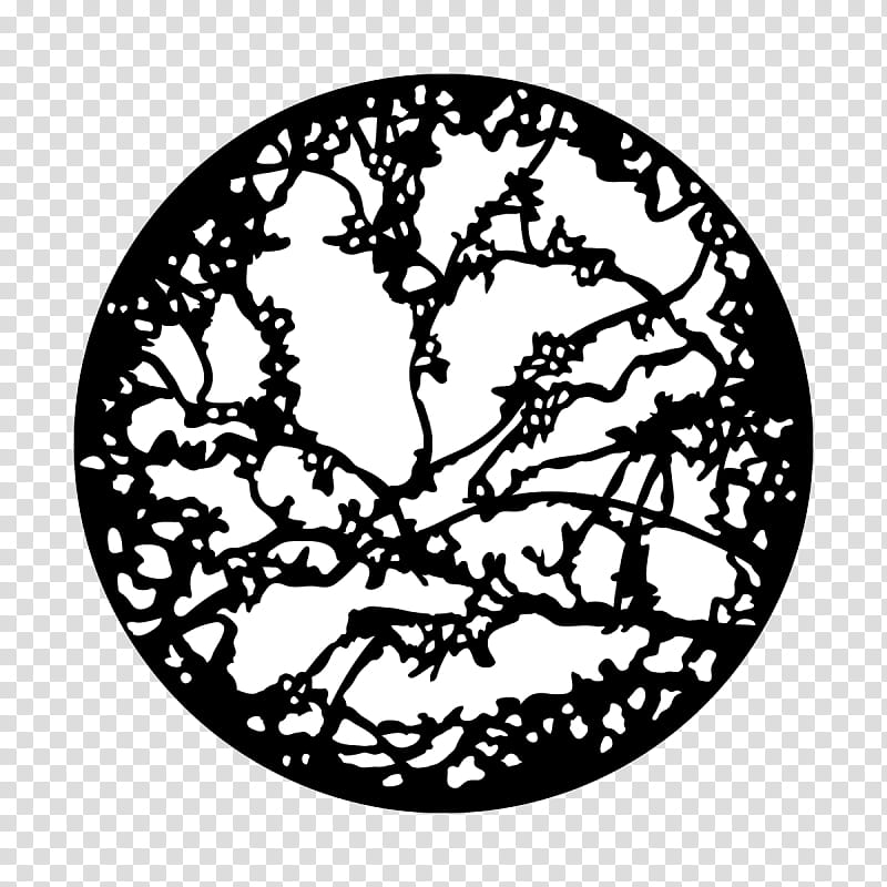 Oak Tree Drawing, Branch, Twig, Gobo, Apollo Design Technology Inc, Leaf, Stage Lighting, Circle transparent background PNG clipart