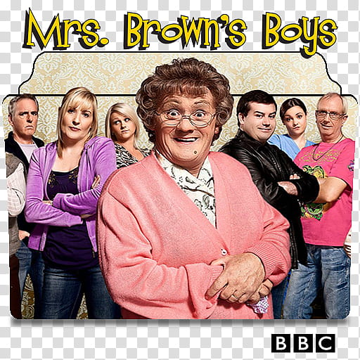 Mrs Browns Boys series and season folder icons, Mrs Brown's Boys ( transparent background PNG clipart