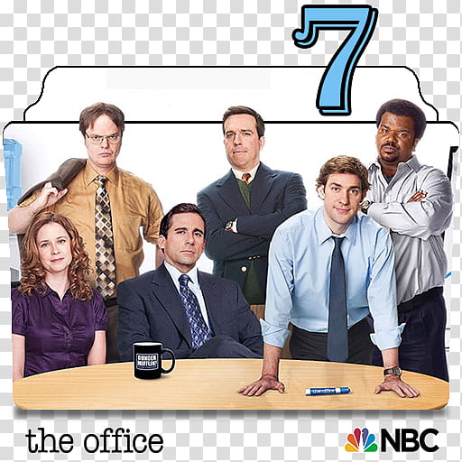 The Office US series and season folder icons, The Office (US) S ( transparent background PNG clipart