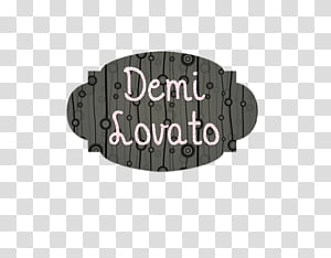 textos de Demi Lovato transparent background PNG clipart thumbnail