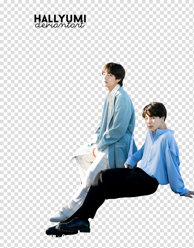 V and Jimin BTS TH ANNIVERSARY, Park Ji-min transparent background PNG clipart