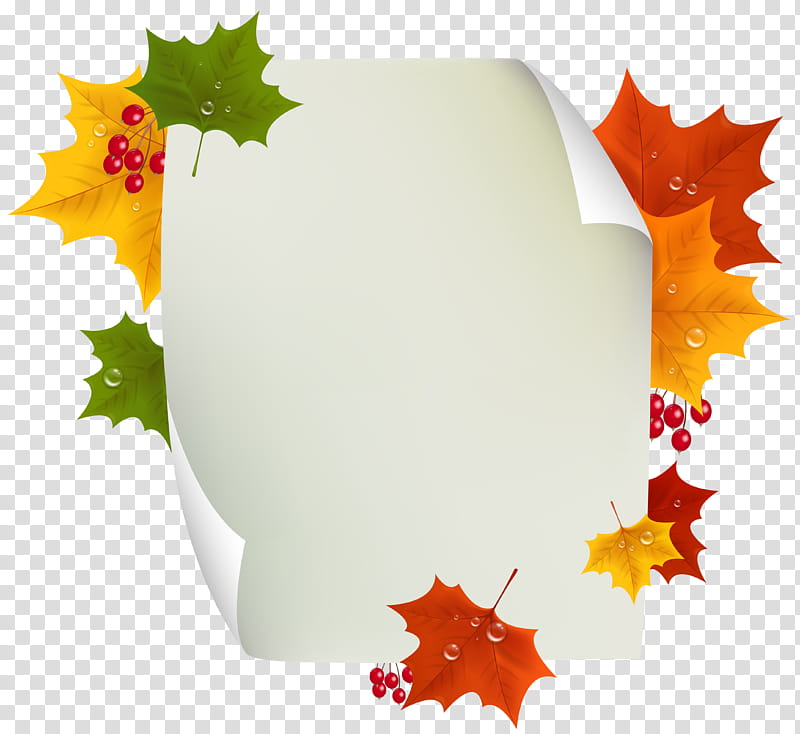 Autumn Leaves, Page, Intentionally Blank Page, Book, Leaf, Maple Leaf, Tree, Plane transparent background PNG clipart