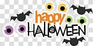 Halloween s, happy Halloween transparent background PNG clipart