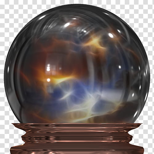 Crystal Ball, black crystal ball transparent background PNG clipart