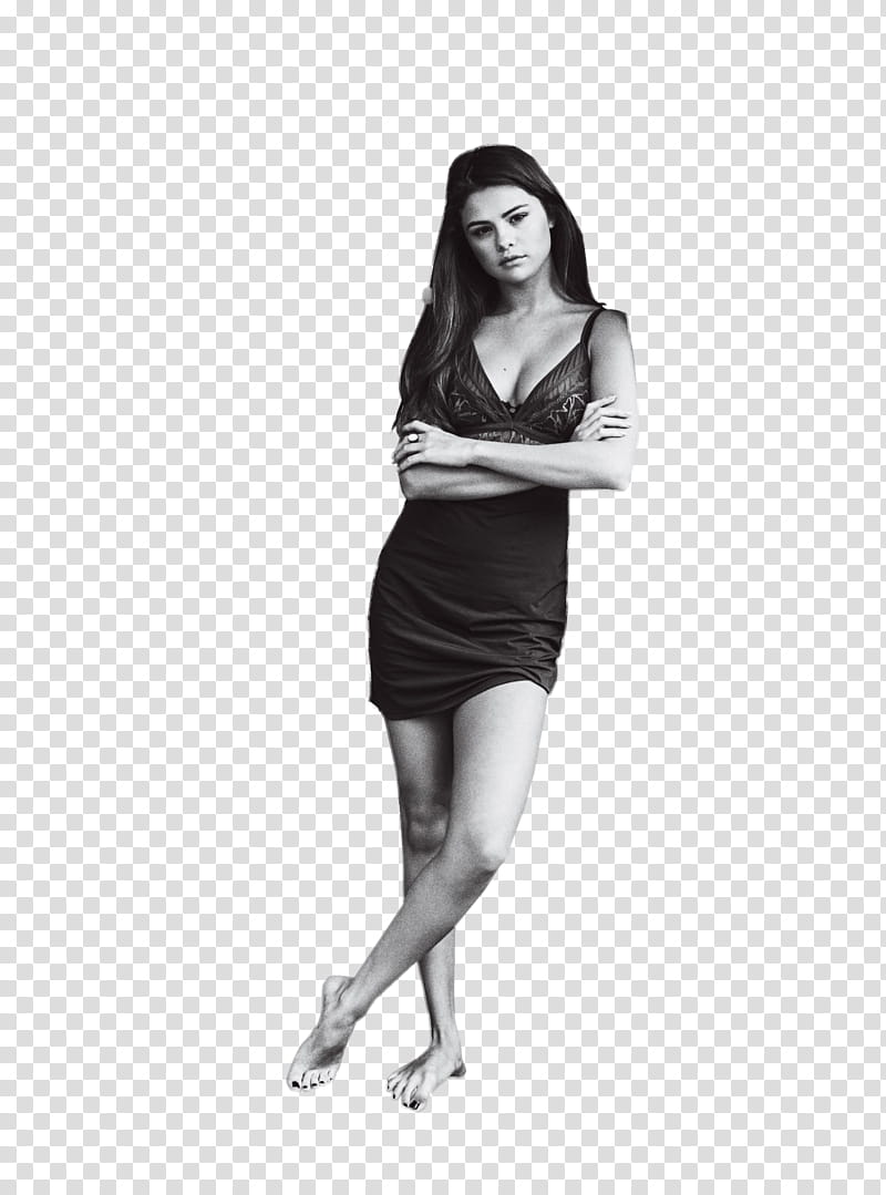 Selena Gomez, Selena Gomez wearing dress while standing transparent background PNG clipart