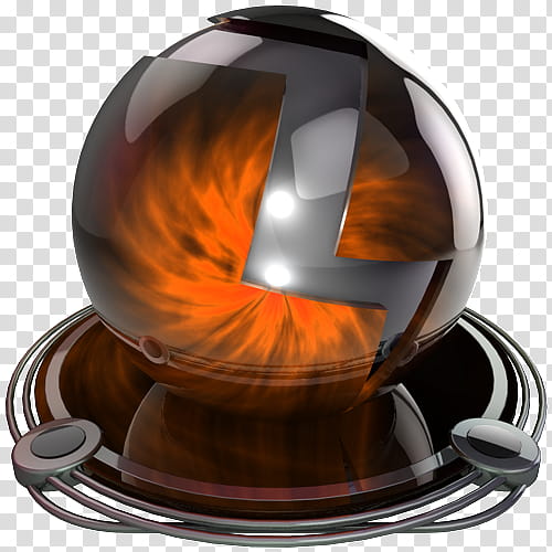 chrome and orange icons, impulse orange transparent background PNG clipart